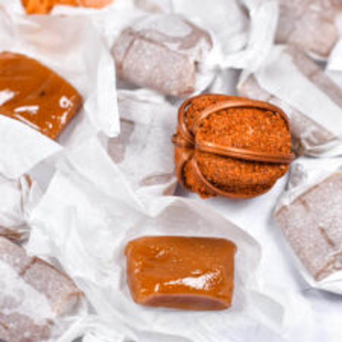 Pumpkin Spice Caramels