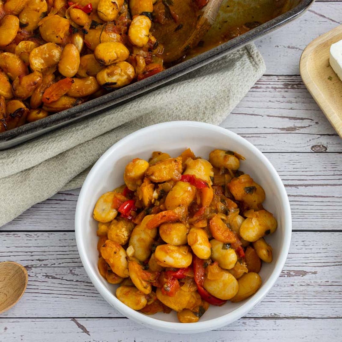 Baked Giant Beans (Gigantes)