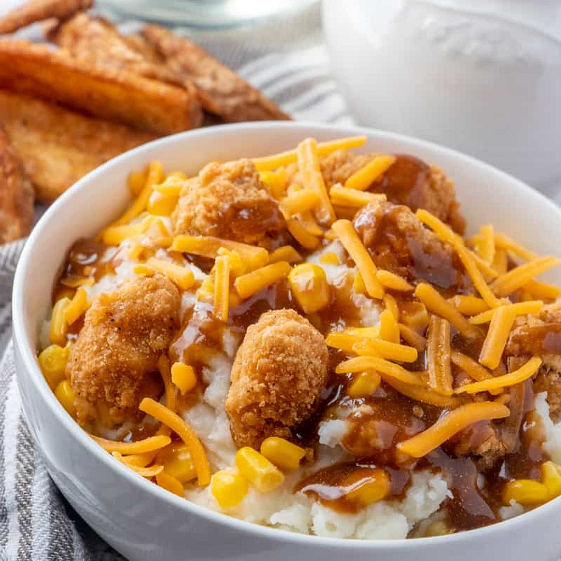 Copycat KFC Bowls