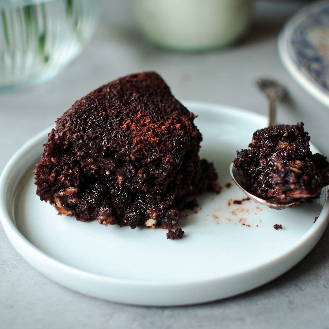 Gâteau chocolat-noisettes sans gluten, aux blancs d’œufs