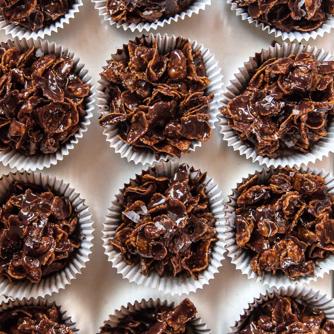 3 Ingredient Chocolate Covered Cornflakes
