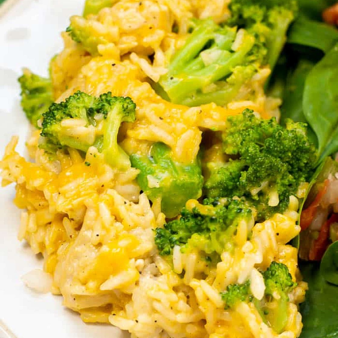 Instant Pot Broccoli Cheese Chicken And Rice Casserole