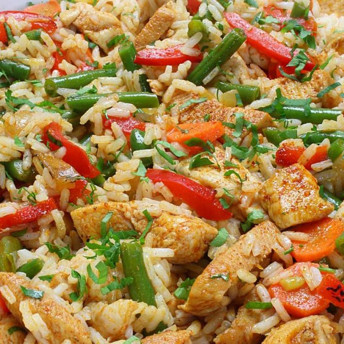 Healthy Chicken Fried Rice