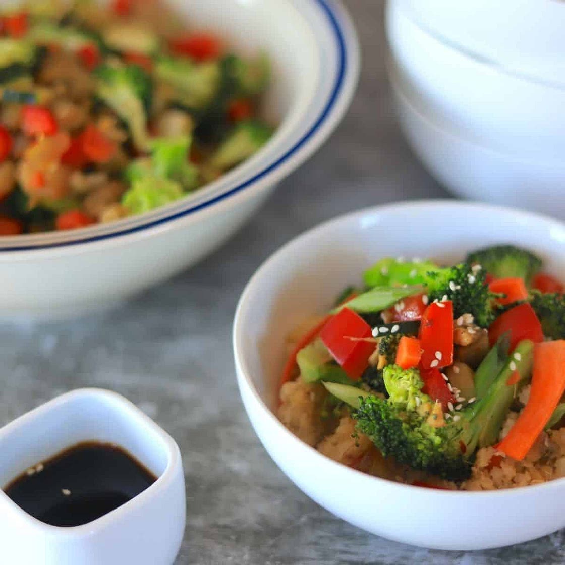 Low Carb Vegetable Stir Fry