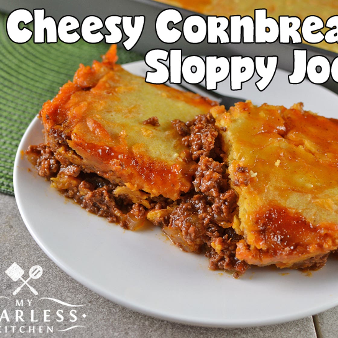 Cheesy Cornbread Sloppy Joes