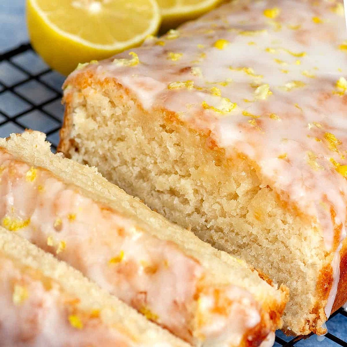 Vegan Lemon Drizzle Cake