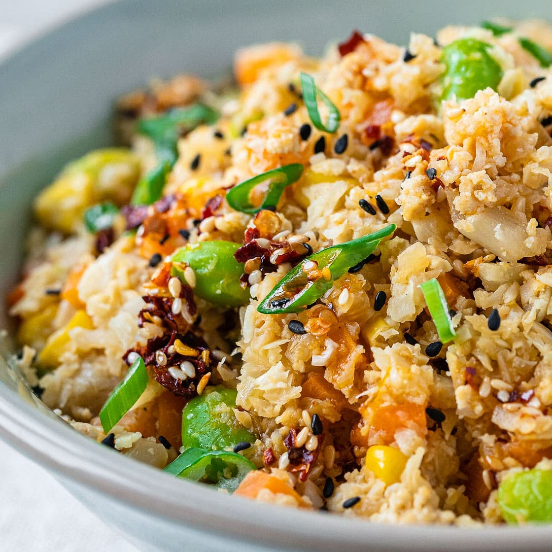 Vegan Cauliflower Fried Rice