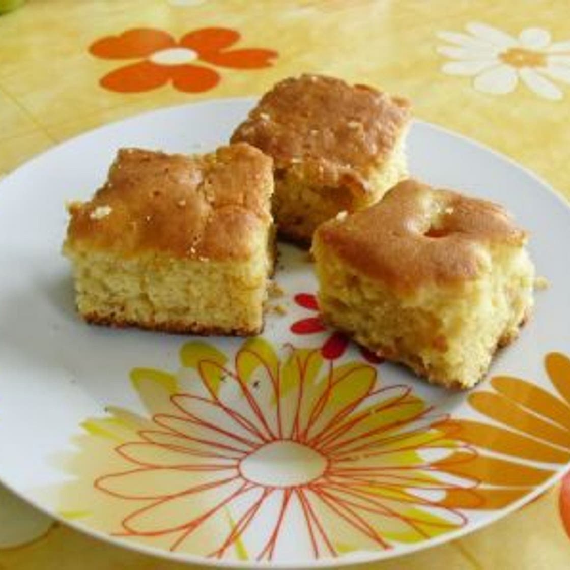 Apple & Orange Sponge Cake