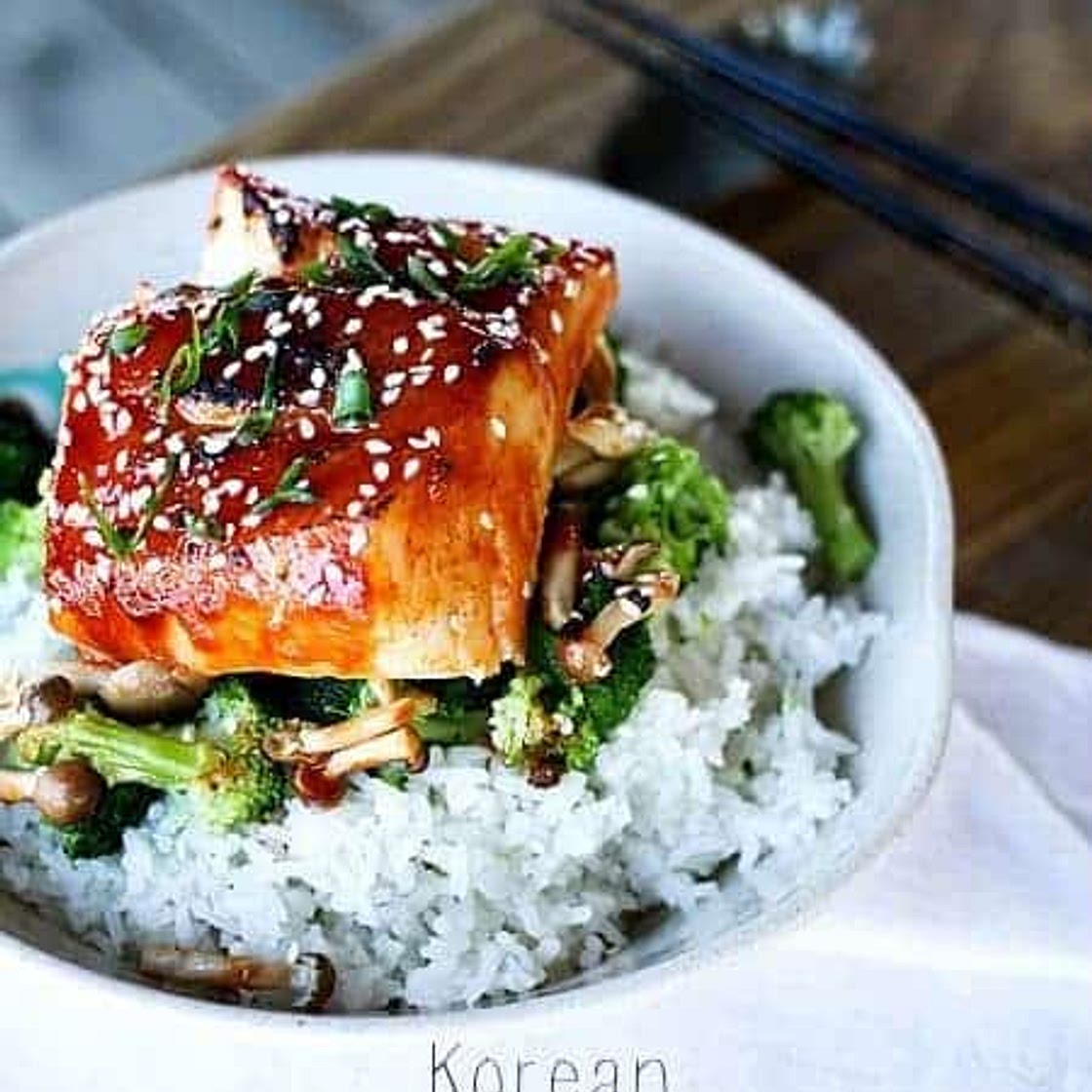 Korean Miso and Honey Glazed Cod
