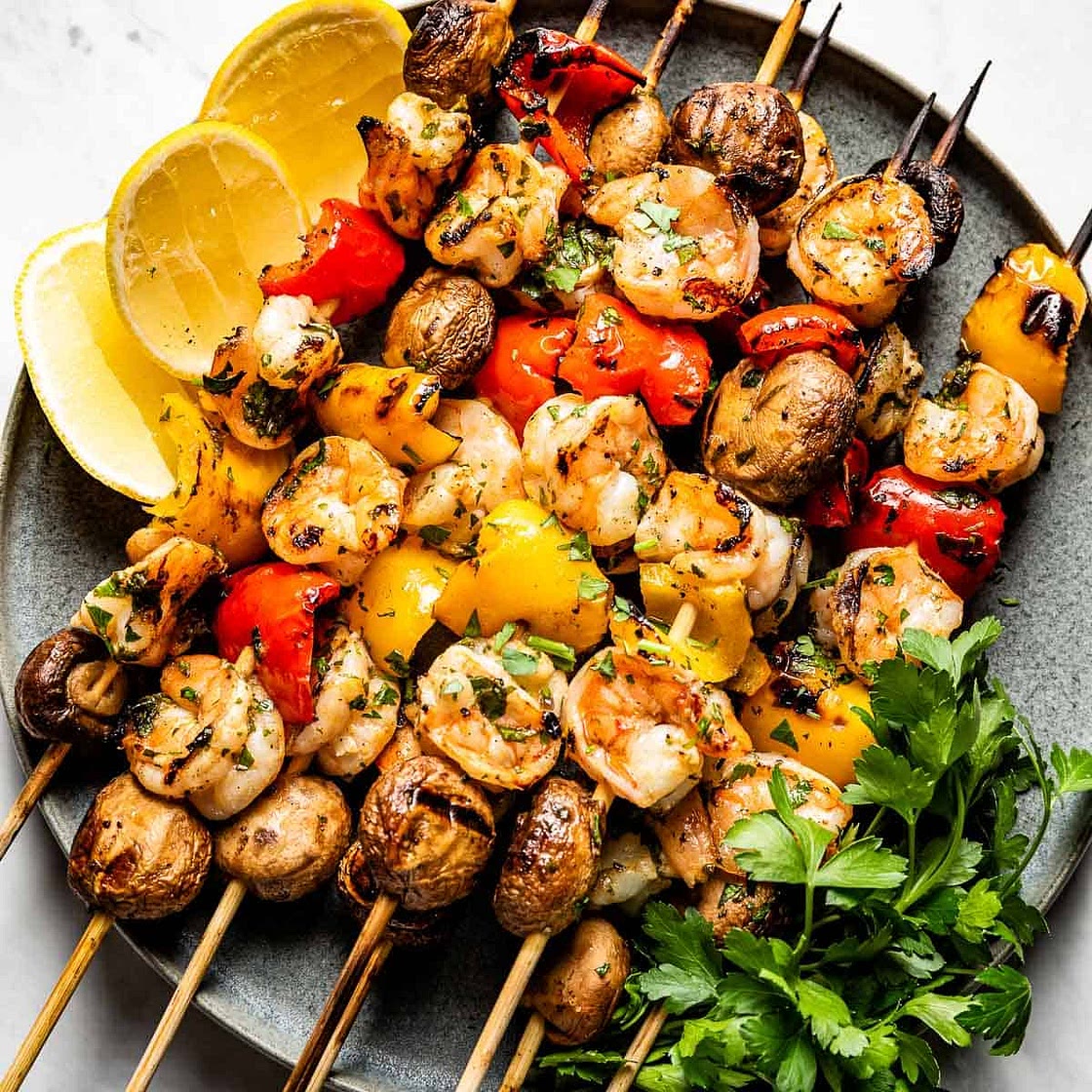 Grilled Shrimp Kabobs Recipe