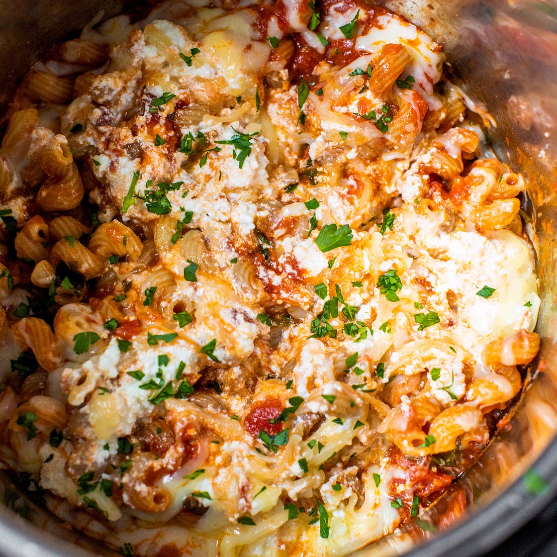 Instant Pot Baked Ziti