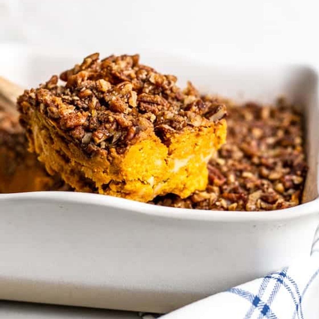 Cinnamon Pecan Sweet Potato Casserole