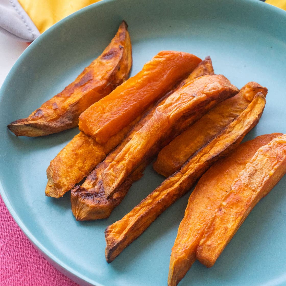 Sweet Potato Fries for Baby Led Weaning