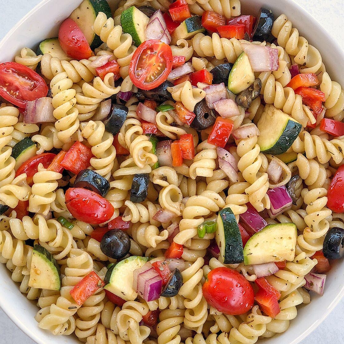 Easy Veggie Pasta Salad