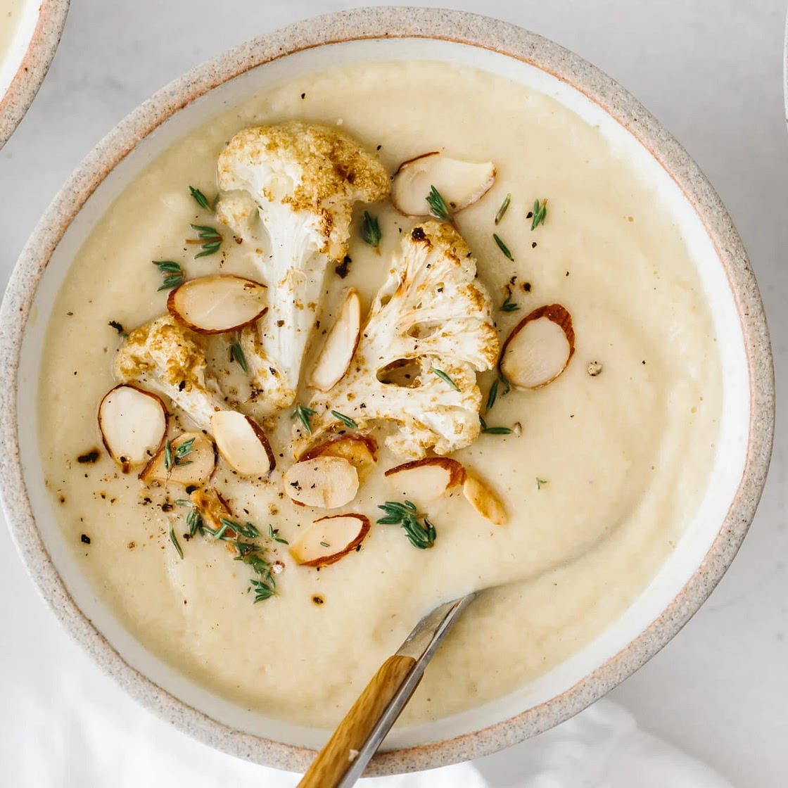 Roasted Cauliflower Soup