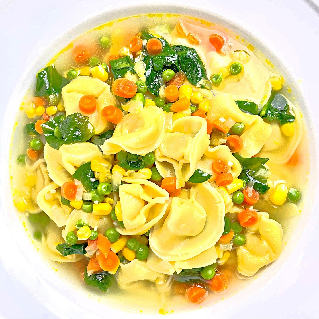 Vegan Tortellini Soup