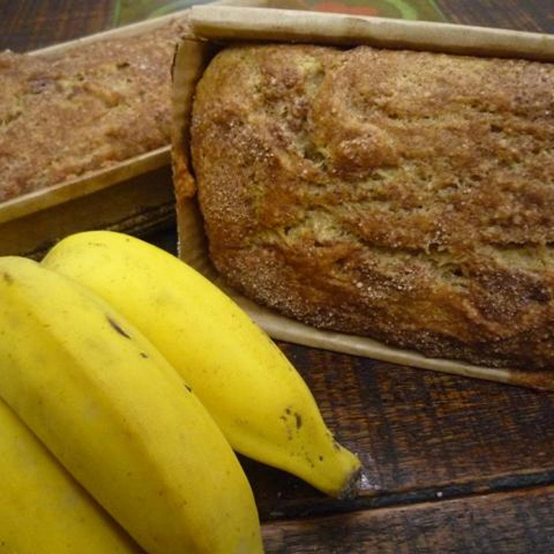 Receita de Pão de banana