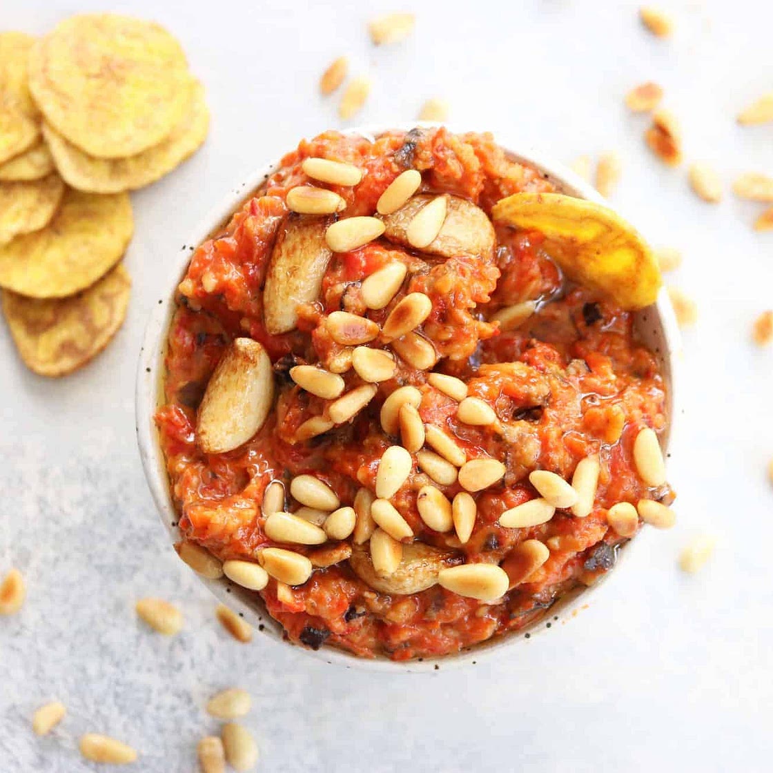 Eggplant Red Pepper Baba Ganoush