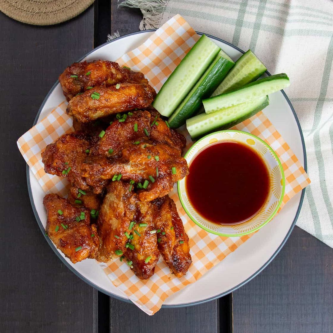 Best Air Fryer BBQ Chicken Wings