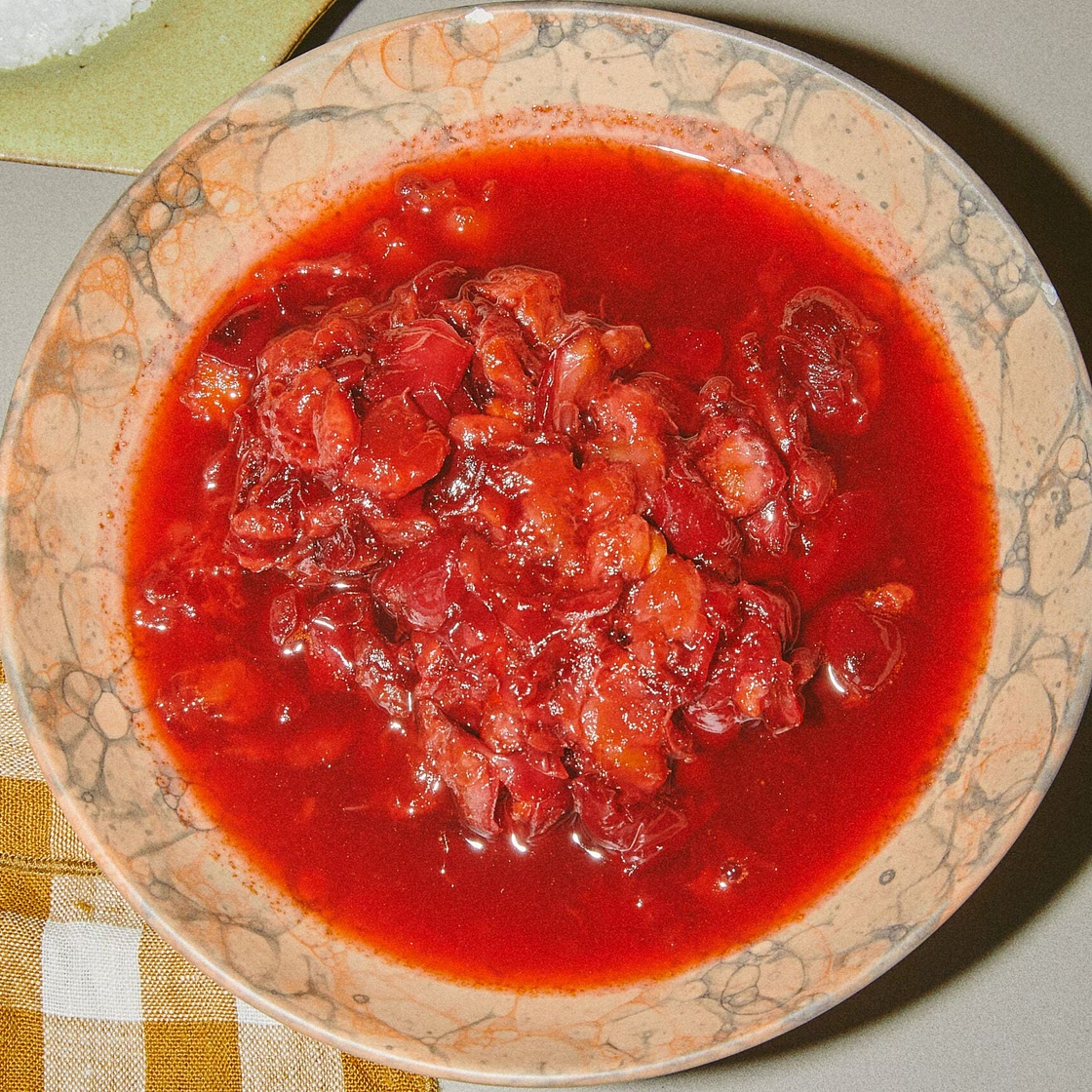 Kashmiri Sour Cherry Chutney