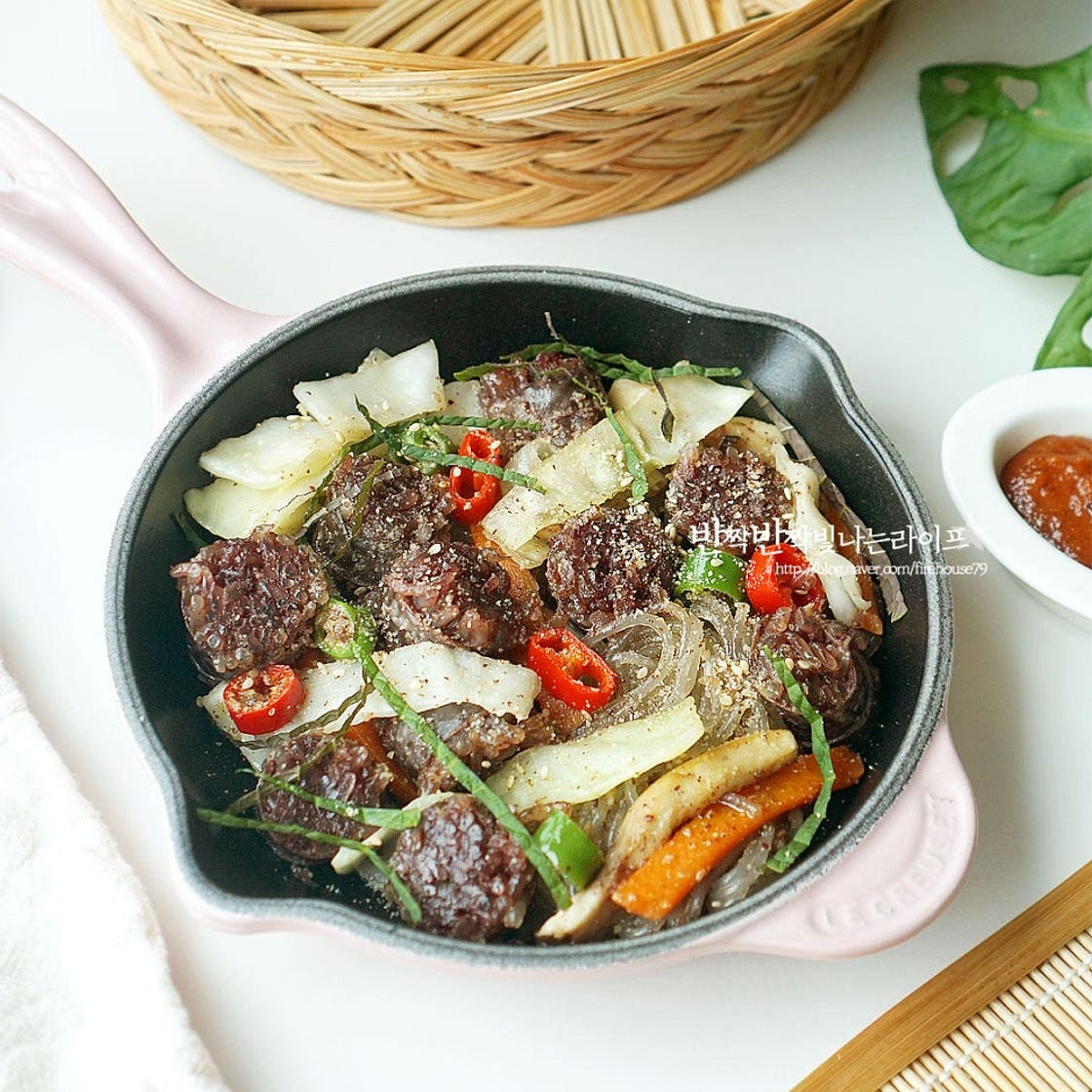 백순대볶음 레시피 백종원 순대볶음 레시피 양념장 만들기