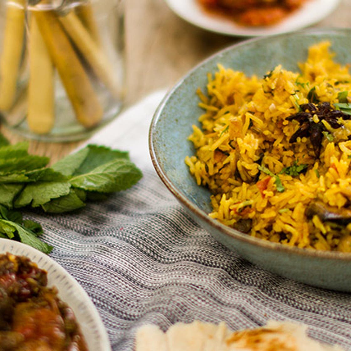 Mushroom Biryani