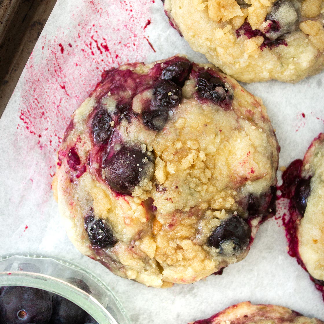 Blueberry Muffin Cookies