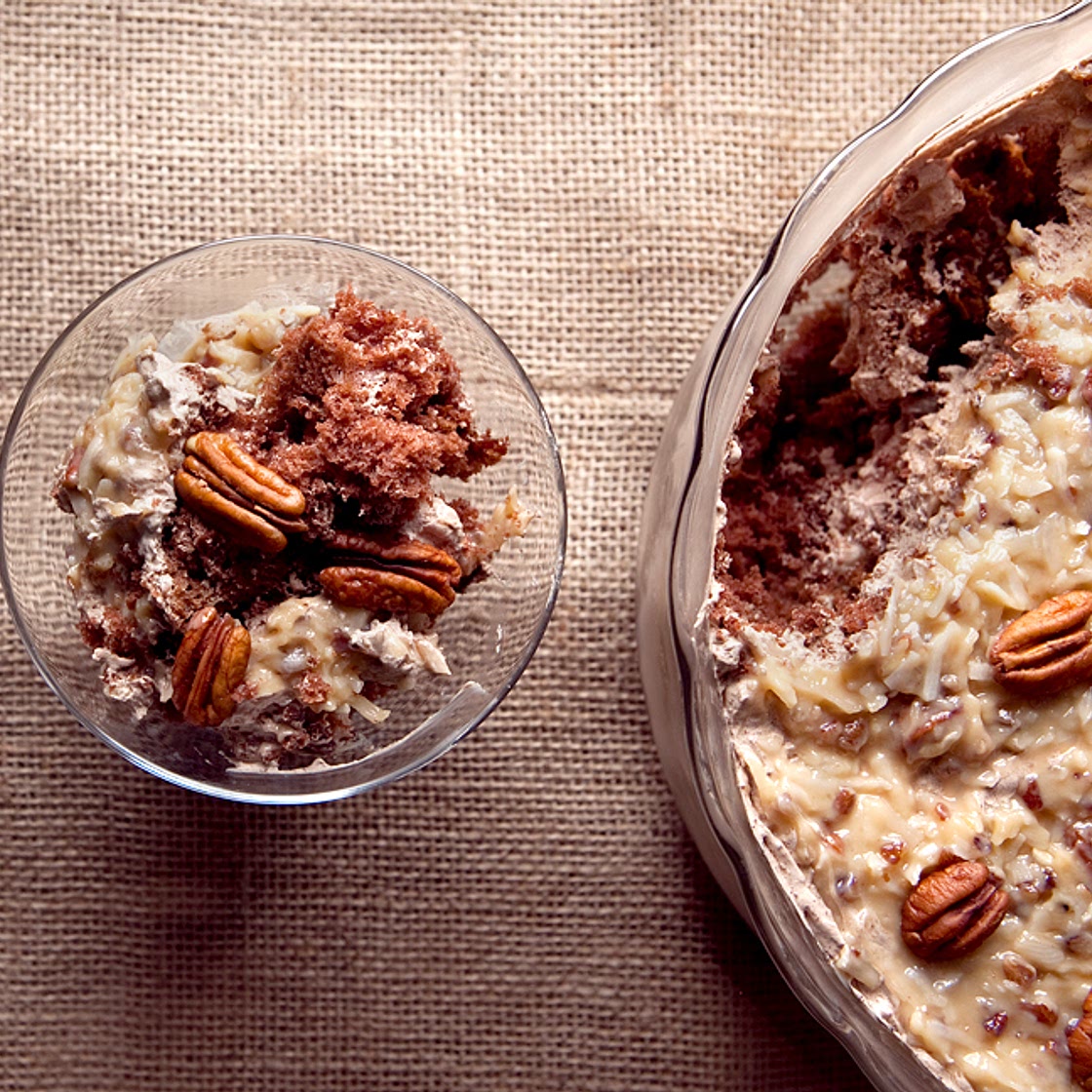 German Chocolate Cake Trifle