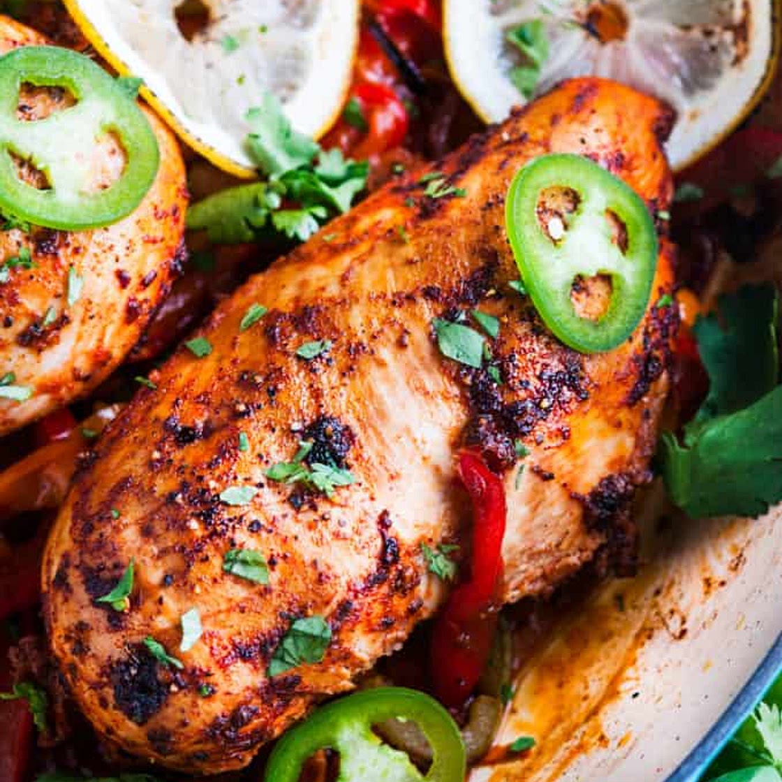 Spicy Red Pepper Lemon Chicken