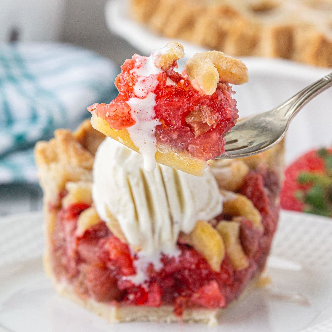 Strawberry Rhubarb Pie