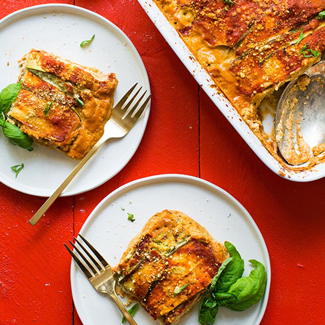 8-Ingredient Zucchini Lasagna (GF)