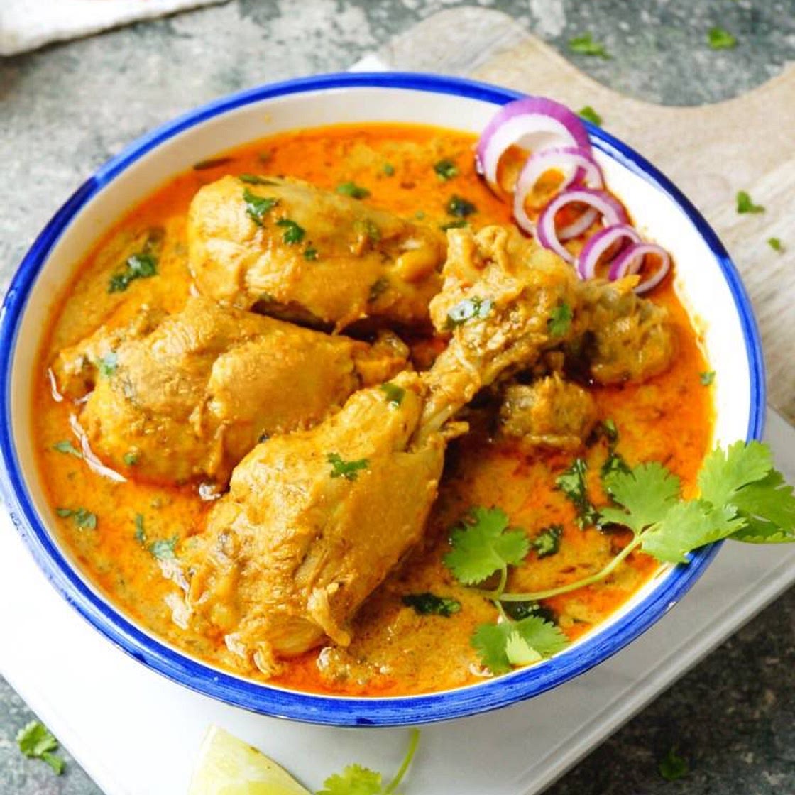Dahi Chicken | Yogurt Marinated Chicken Curry