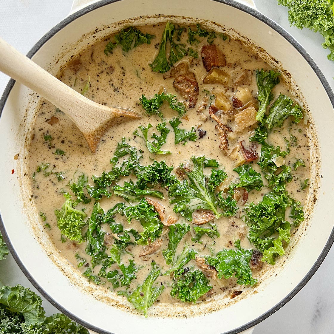 Dairy Free Zuppa Toscana