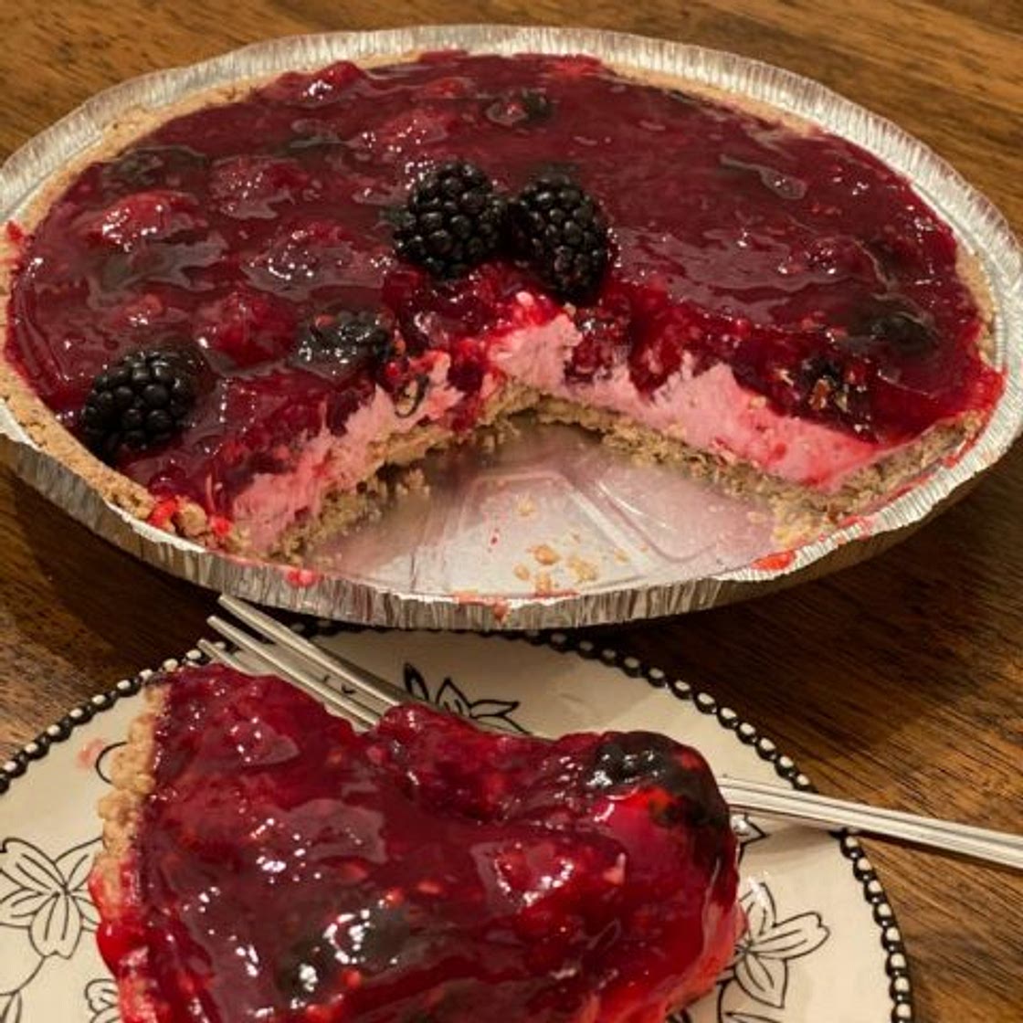 BLACKBERRY CREAM CHEESE DESSERT