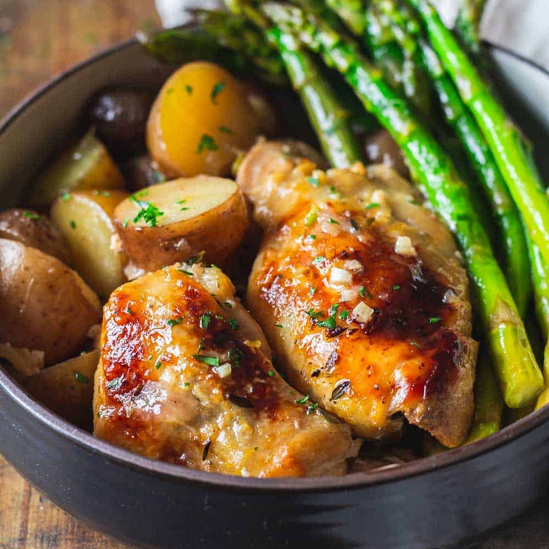 Slow-Cooker Lemon Chicken