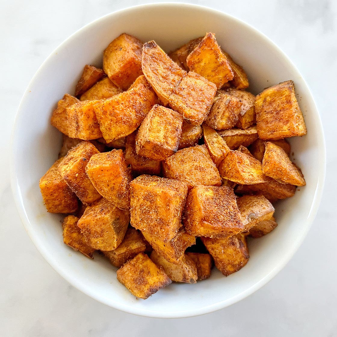 Crispy Roasted Sweet Potatoes (Oven or Air Fryer)