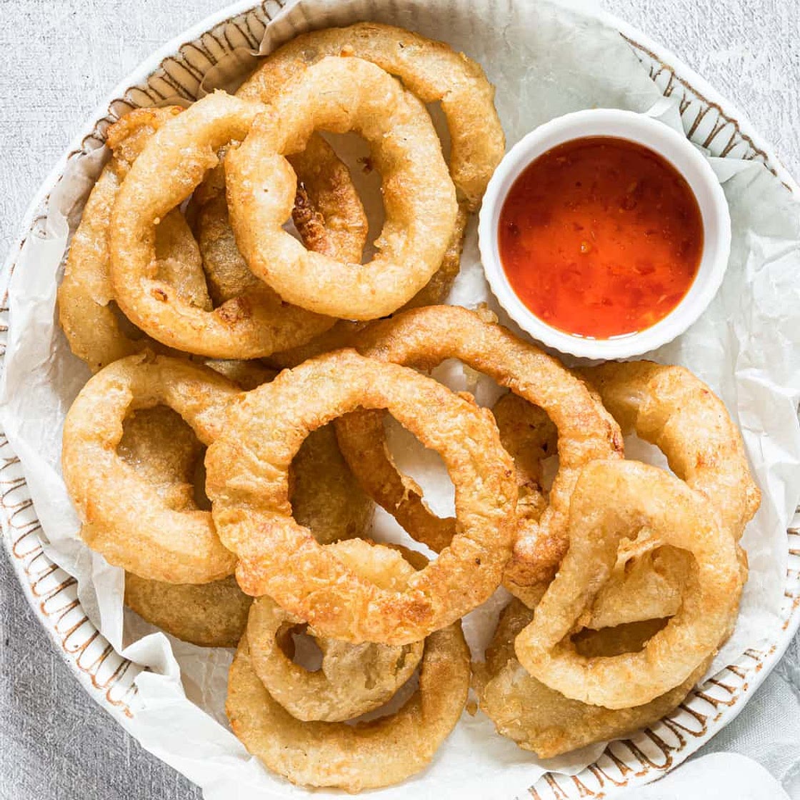 Air Fryer Frozen Onion Rings