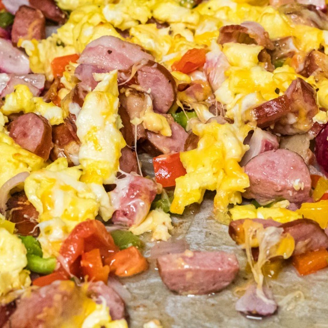 Keto Sheet Pan Breakfast