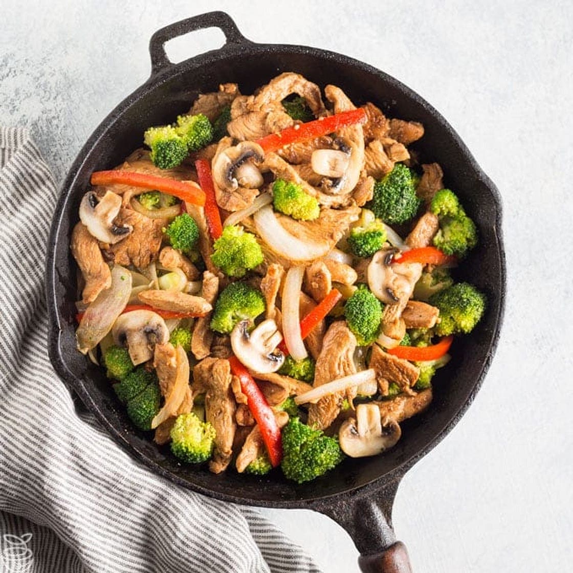 Keto Low Carb Chicken Stir Fry