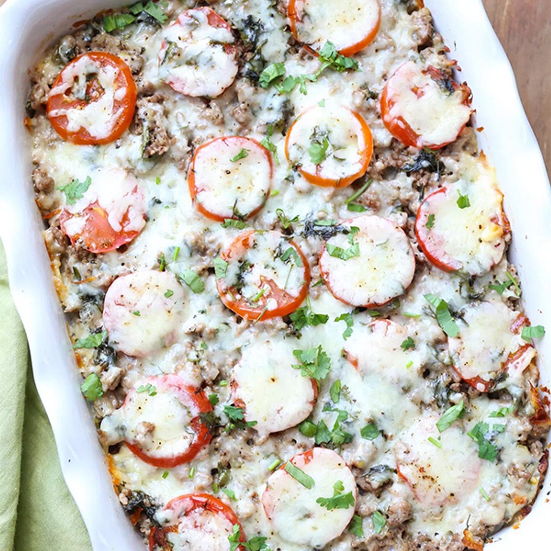 Картофельная запеканка с фаршем