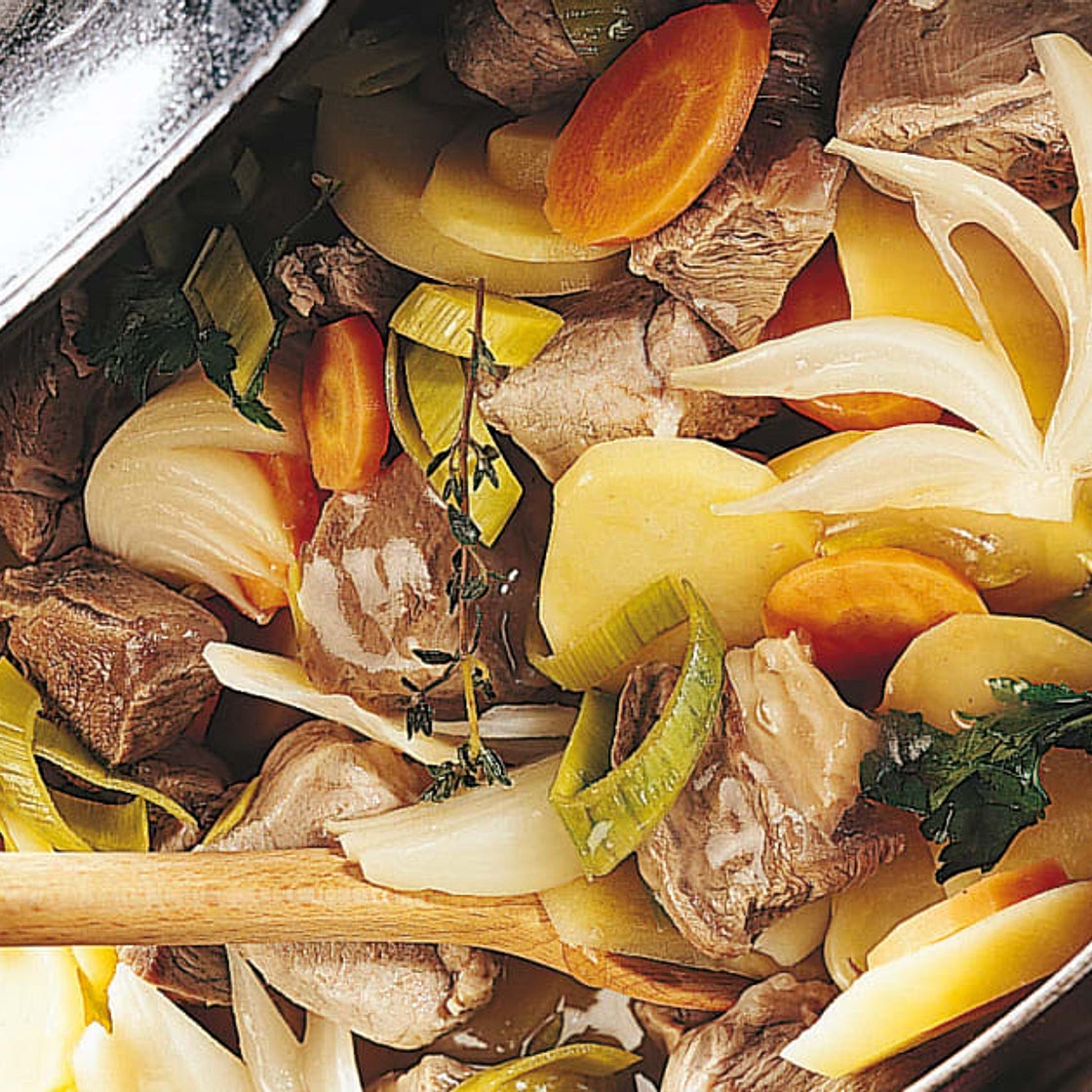 Baeckoeffe (Elsässer Fleischeintopf)