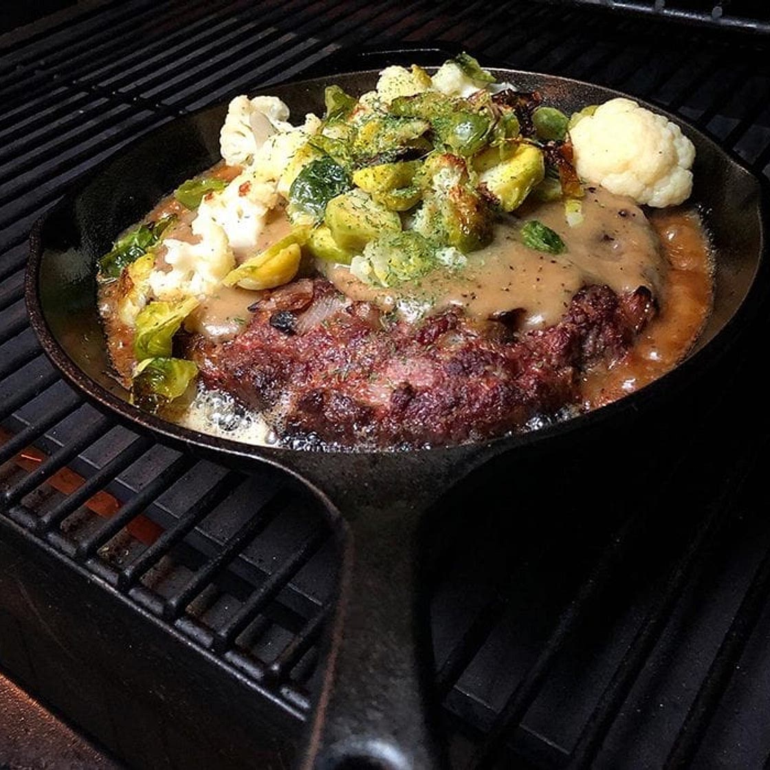 Venison Mushroom Meatloaf