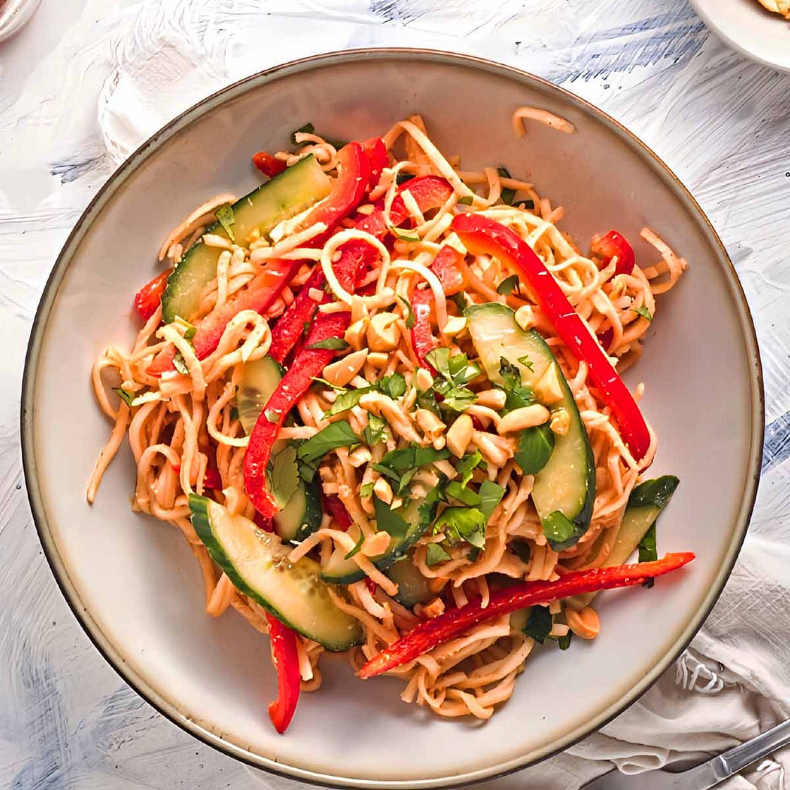 Easy Peanut Noodles (20-Min Meal!)
