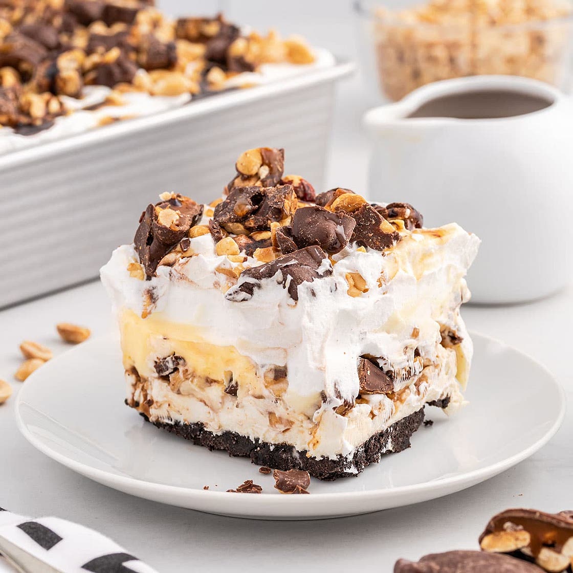 Turtle Lasagna Dessert