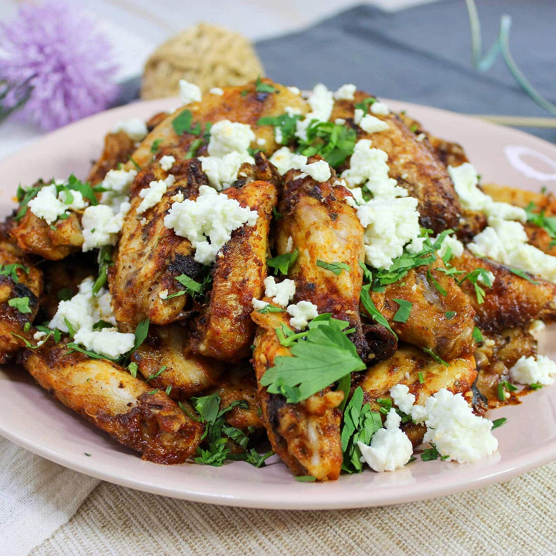 Mediterranean Chicken Wings