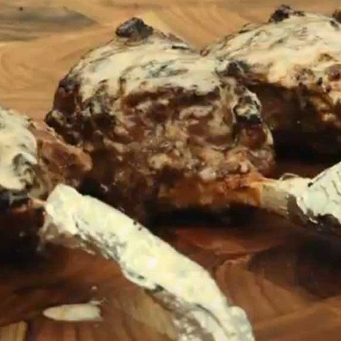 Grilled Satay-Glazed Lamb Chops