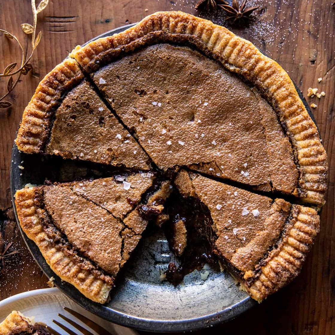 Brown Sugar Maple Cookie Pie