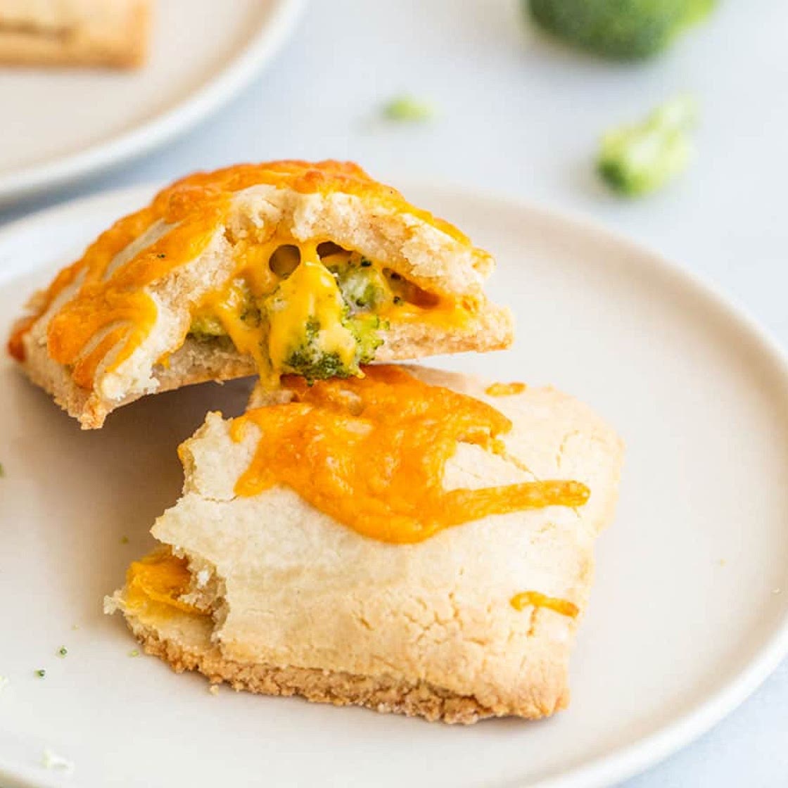 Gluten Free Broccoli + Cheese Hot Pockets