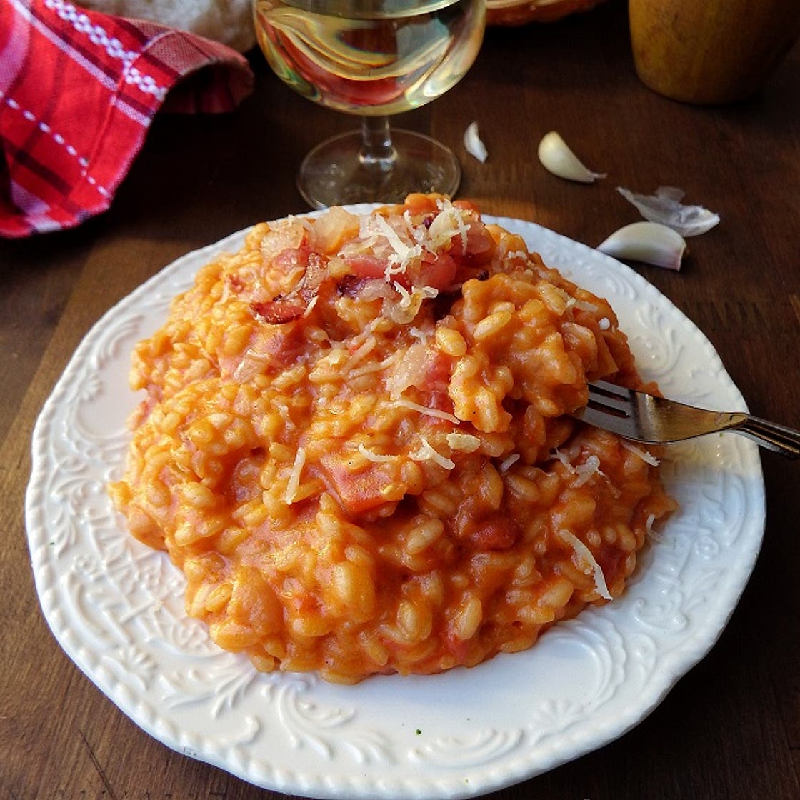 RISOTTO ALL'AMATRICIANA