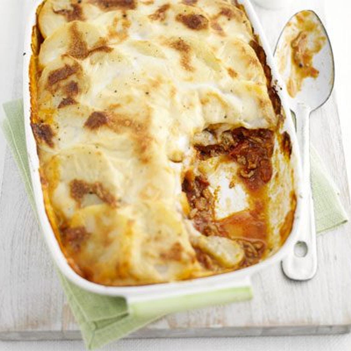 Lamb & potato bake